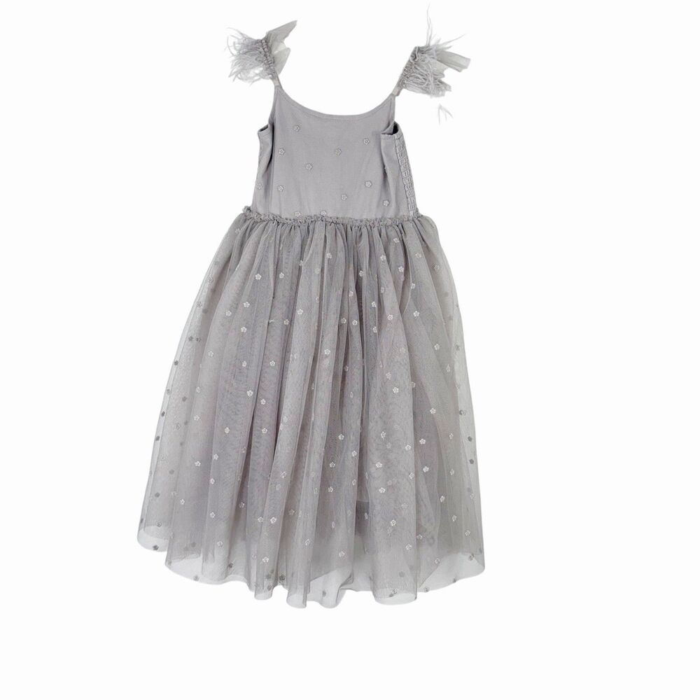 Noralee Poppy Dress Light Purple Polka Dot Size 4